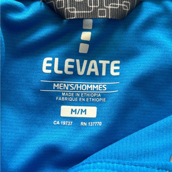 Kelloggs Cereal Men Medium M Olympic Blue Dri-Wick Poly Knit Polo Logo Shirt NWT - Picture 4 of 5